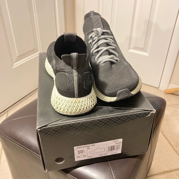 Adidas AlphaEDGE 4D Core Black/Carbon 
sku# EF3453 - Picture 4 of 5